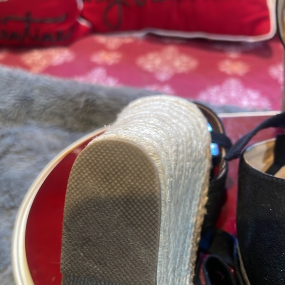 Heel espadrille tie up heels - Picture 5 of 8